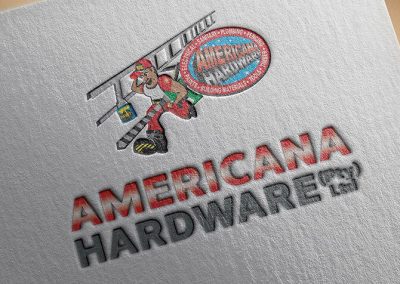americana hardware logo redraw