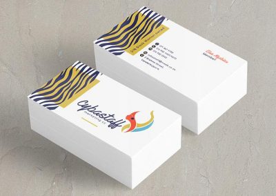 bunnypants cybastaff business card design