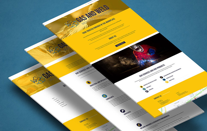 Gas and Weld - Website Design Services