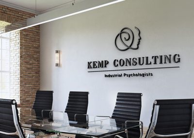 kemp consulting logo design