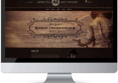 screen web design craft distillery