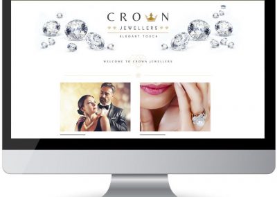 screen web design crown jewellers