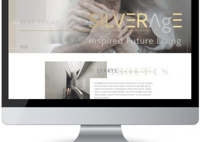 screen web design silverage